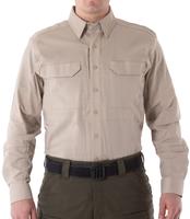 V2 Tactical Shirt - Long Sleeve: KHAKI