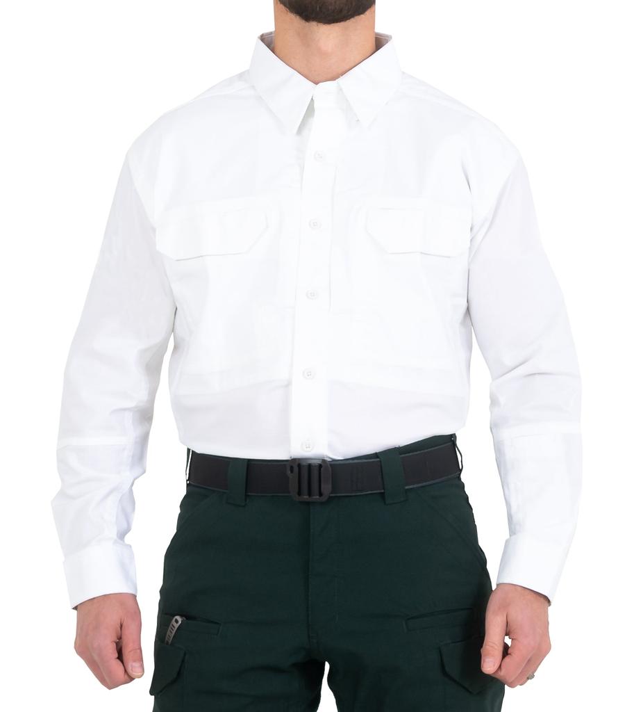 V2 Tactical Shirt - Long Sleeve WHITE