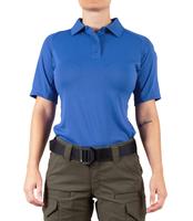 Women's Performance Polo - Short Sleeve: ACADEMY BLUE