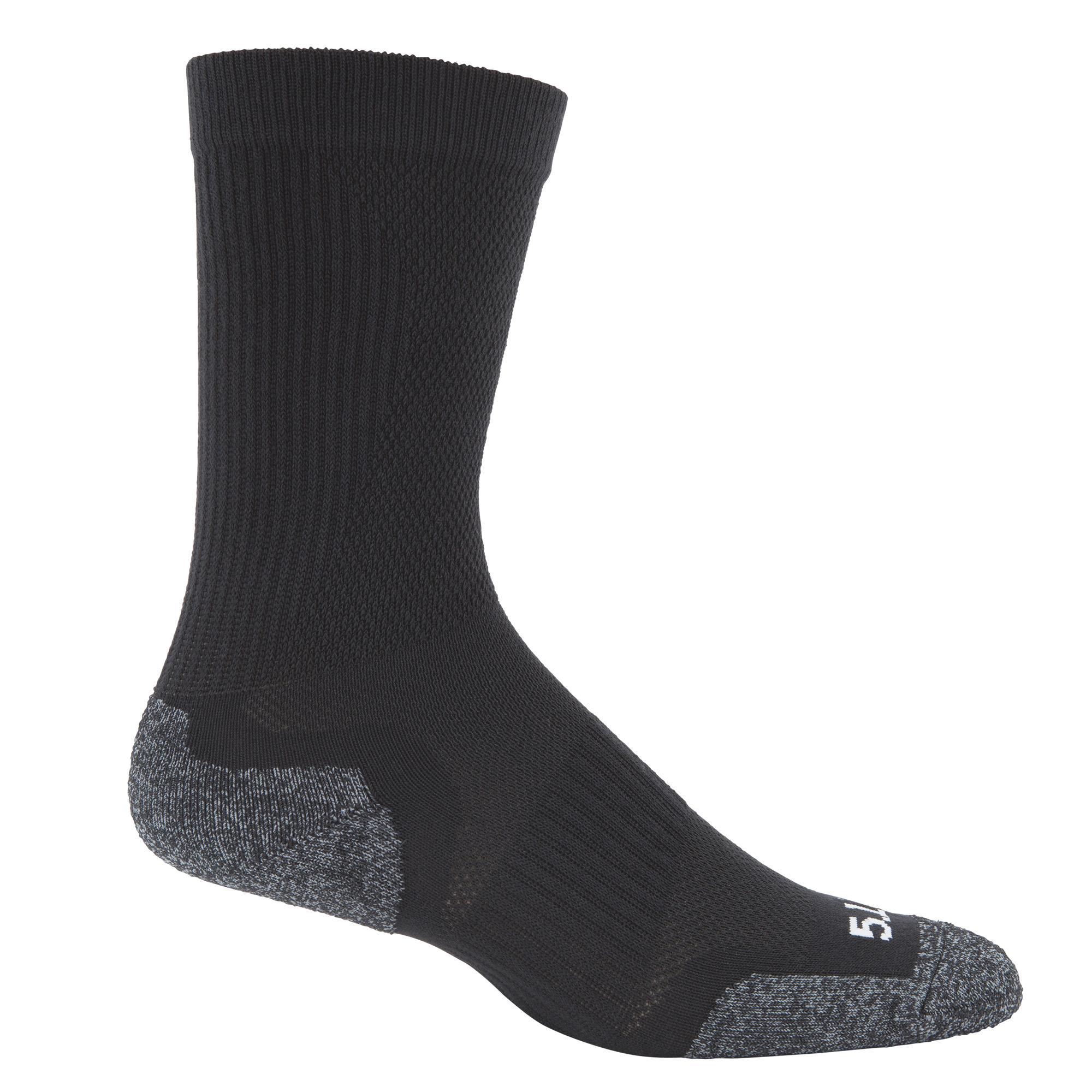 Slip Stream Crew Sock BLACK