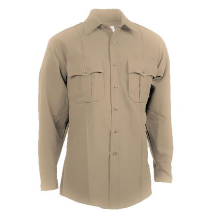 TexTrop2 Zippered Long Sleeve Polyester Shirt - Tan